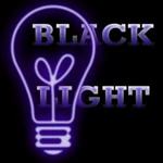 black light app android application logo